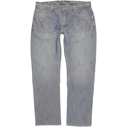 Levi's 514 Men Blue Straight Slim Jeans W38 L34