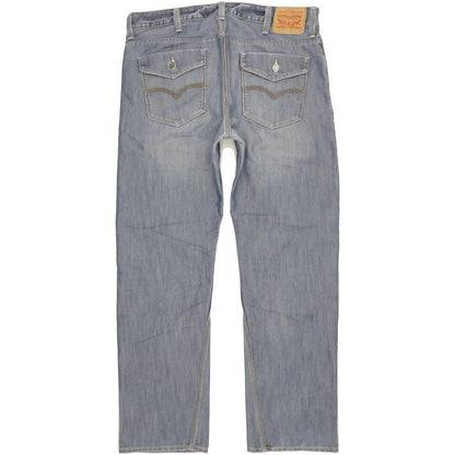 Levi's 514 Men Blue Straight Slim Jeans W38 L34