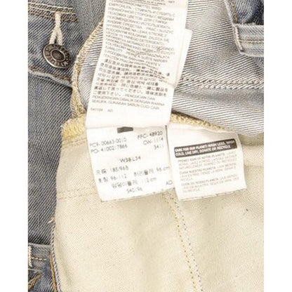Levi's 514 Men Blue Straight Slim Jeans W38 L34