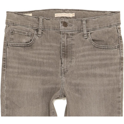 Levi's 720 Women Grey Skinny Slim Stretch Jeans W29 L30