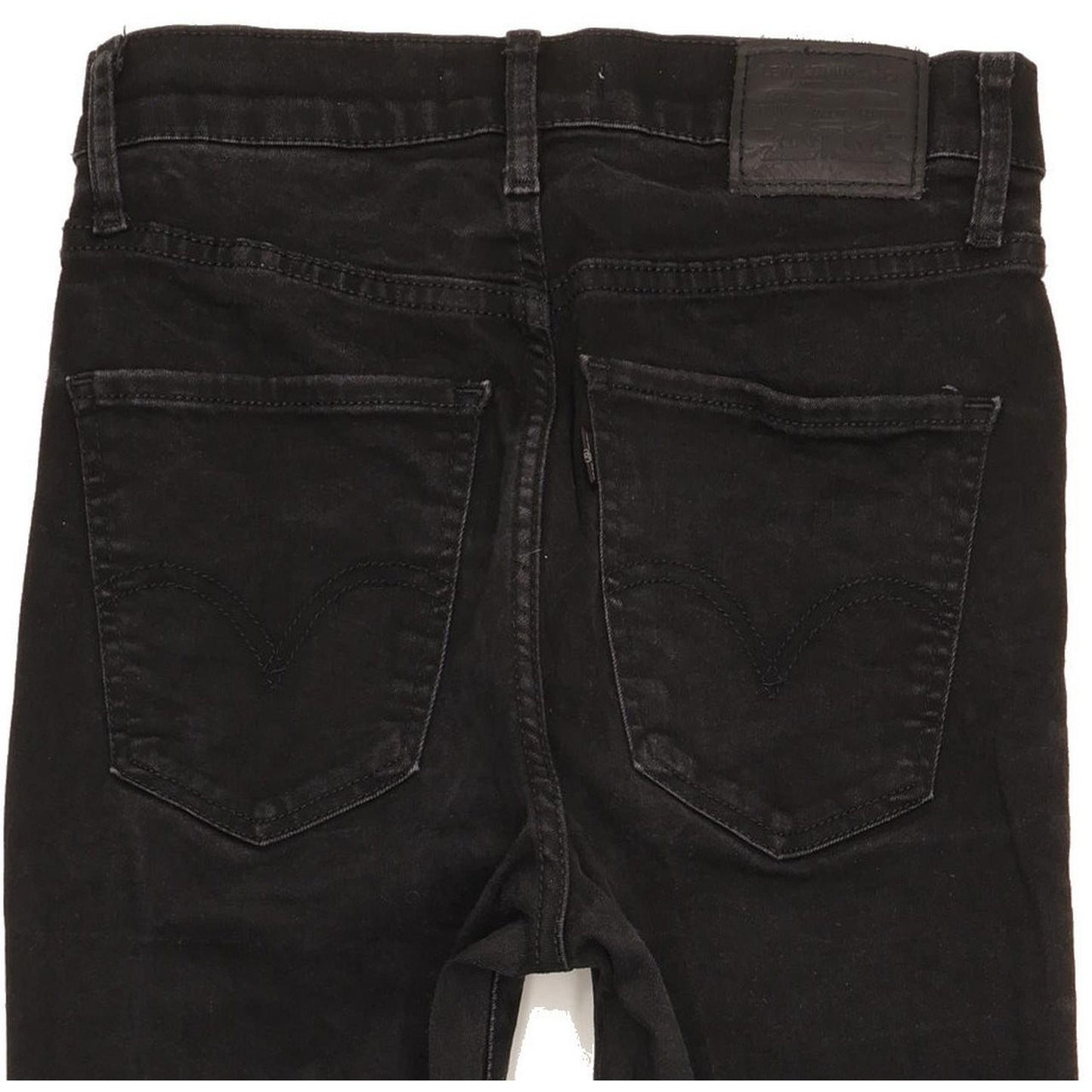 Levi's Mile Black Skinny Slim Stretch Jeans High Waisted W28 L27