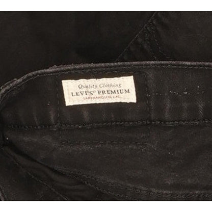 Levi's Mile Black Skinny Slim Stretch Jeans High Waisted W28 L27