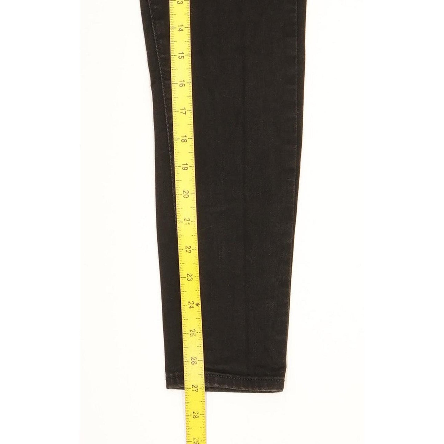 Levi's Mile Black Skinny Slim Stretch Jeans High Waisted W28 L27