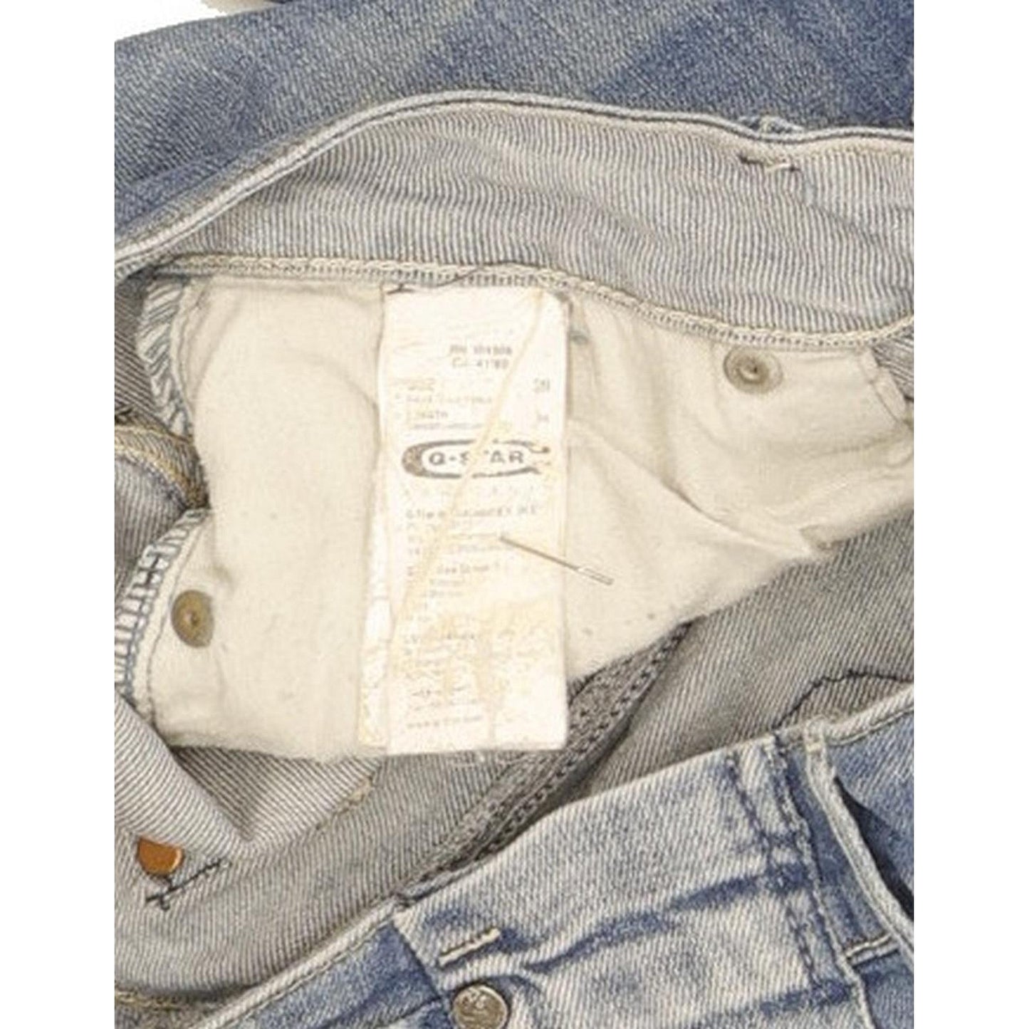 G-Star Midge Women Blue Straight Slim Stretch Jeans W28 L32