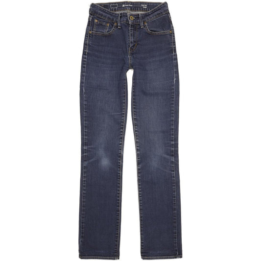 Levi's Demi Curve Women Blue Straight Classic Stretch Jeans W26 L31