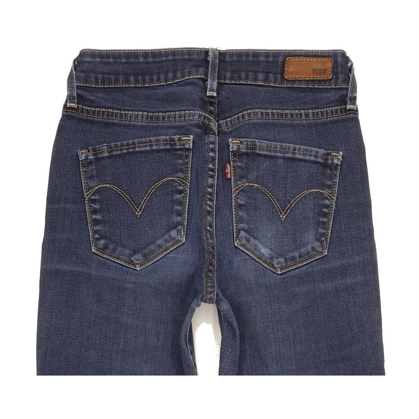 Levi's Demi Curve Women Blue Straight Classic Stretch Jeans W26 L31