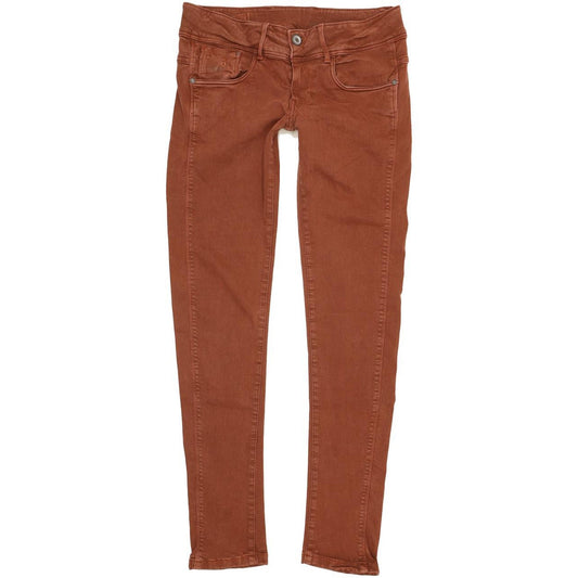 G-Star 5204 Women Brown Skinny Slim Stretch Jeans W30 L31