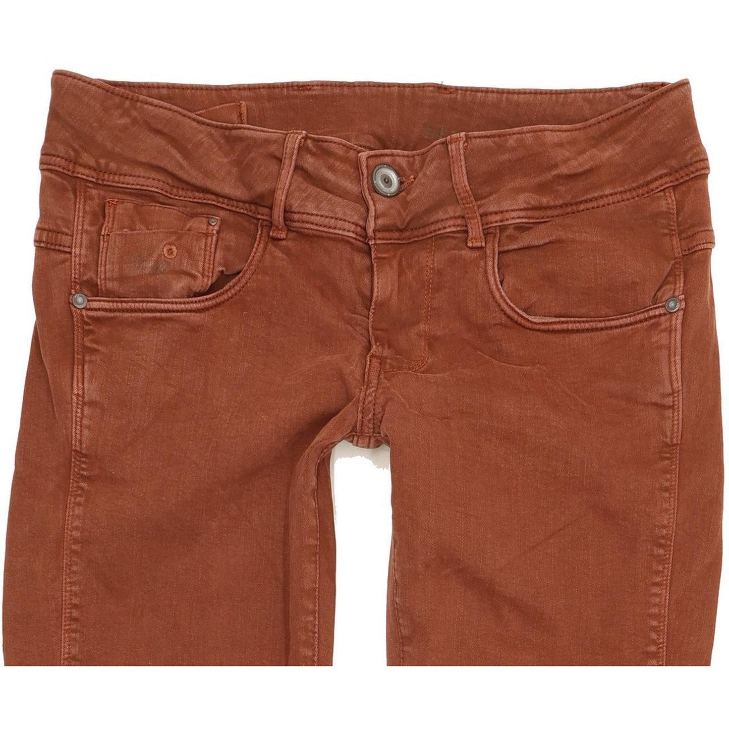 G-Star 5204 Women Brown Skinny Slim Stretch Jeans W30 L31