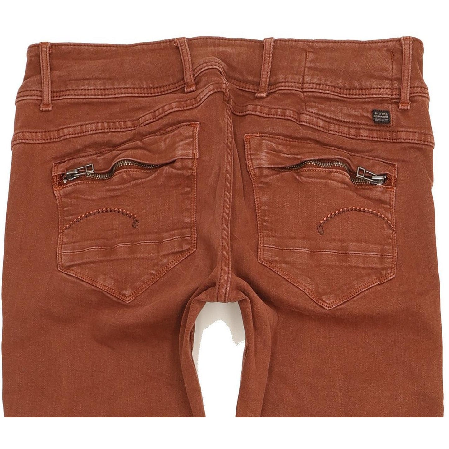 G-Star 5204 Women Brown Skinny Slim Stretch Jeans W30 L31