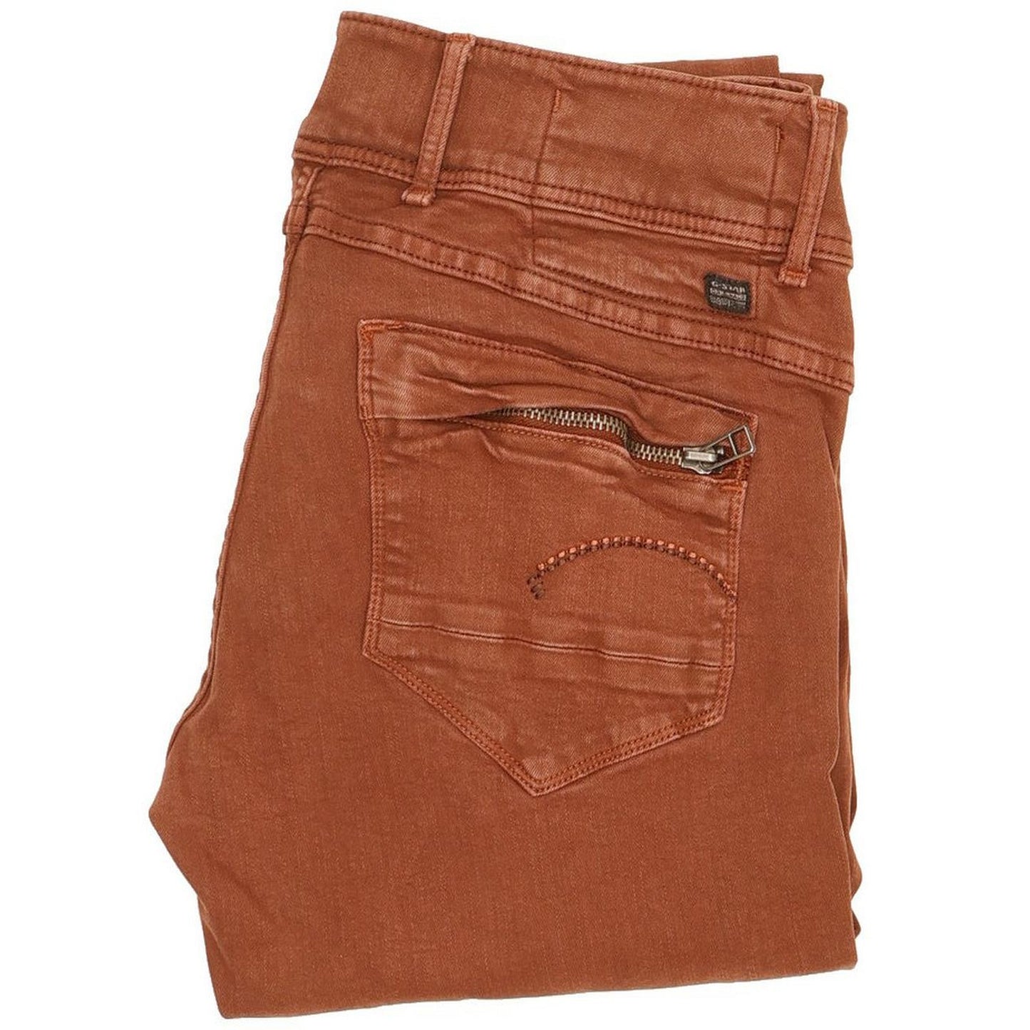 G-Star 5204 Women Brown Skinny Slim Stretch Jeans W30 L31