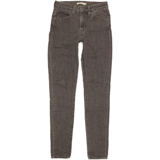 Levi's 721 Women Grey Skinny Slim Stretch Jeans W27 L31