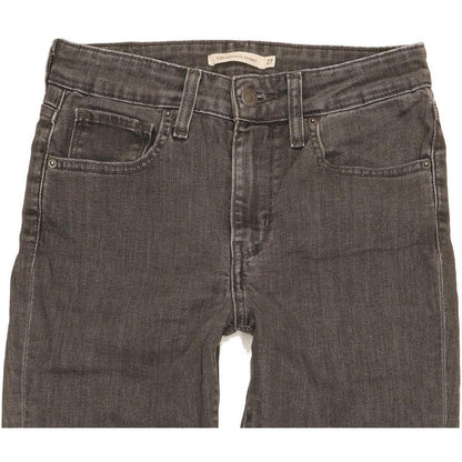 Levi's 721 Women Grey Skinny Slim Stretch Jeans W27 L31