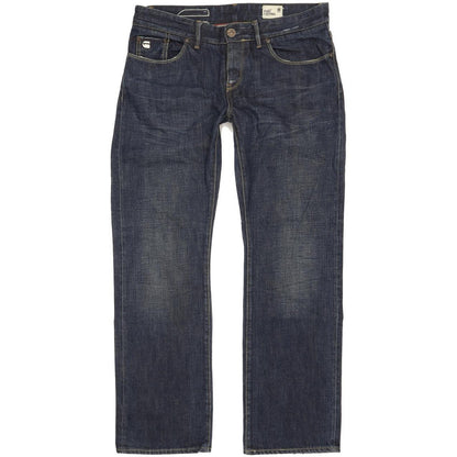 G-Star Raw Listing Women Blue Straight Slim Jeans W30 L30