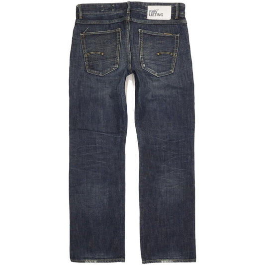 G-Star Raw Listing Women Blue Straight Slim Jeans W30 L30