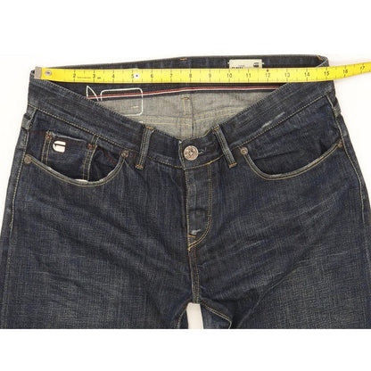 G-Star Raw Listing Women Blue Straight Slim Jeans W30 L30