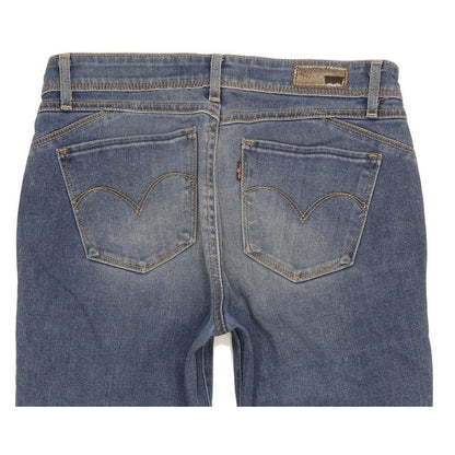 Levi's Revel Demi Curve Women Blue Skinny Slim Stretch Jeans W27 L28