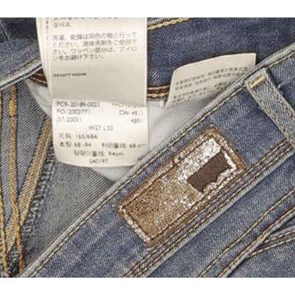 Levi's Revel Demi Curve Women Blue Skinny Slim Stretch Jeans W27 L28