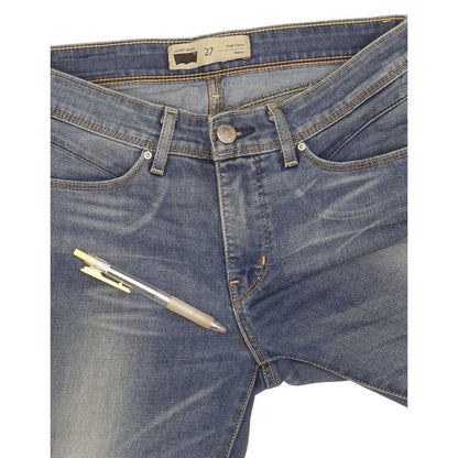 Levi's Revel Demi Curve Women Blue Skinny Slim Stretch Jeans W27 L28
