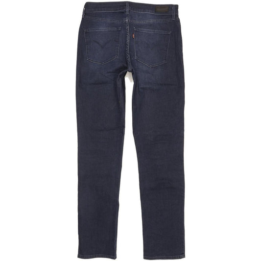 Levi's Demi Curve Women Blue Straight Slim Stretch Jeans W29 L31