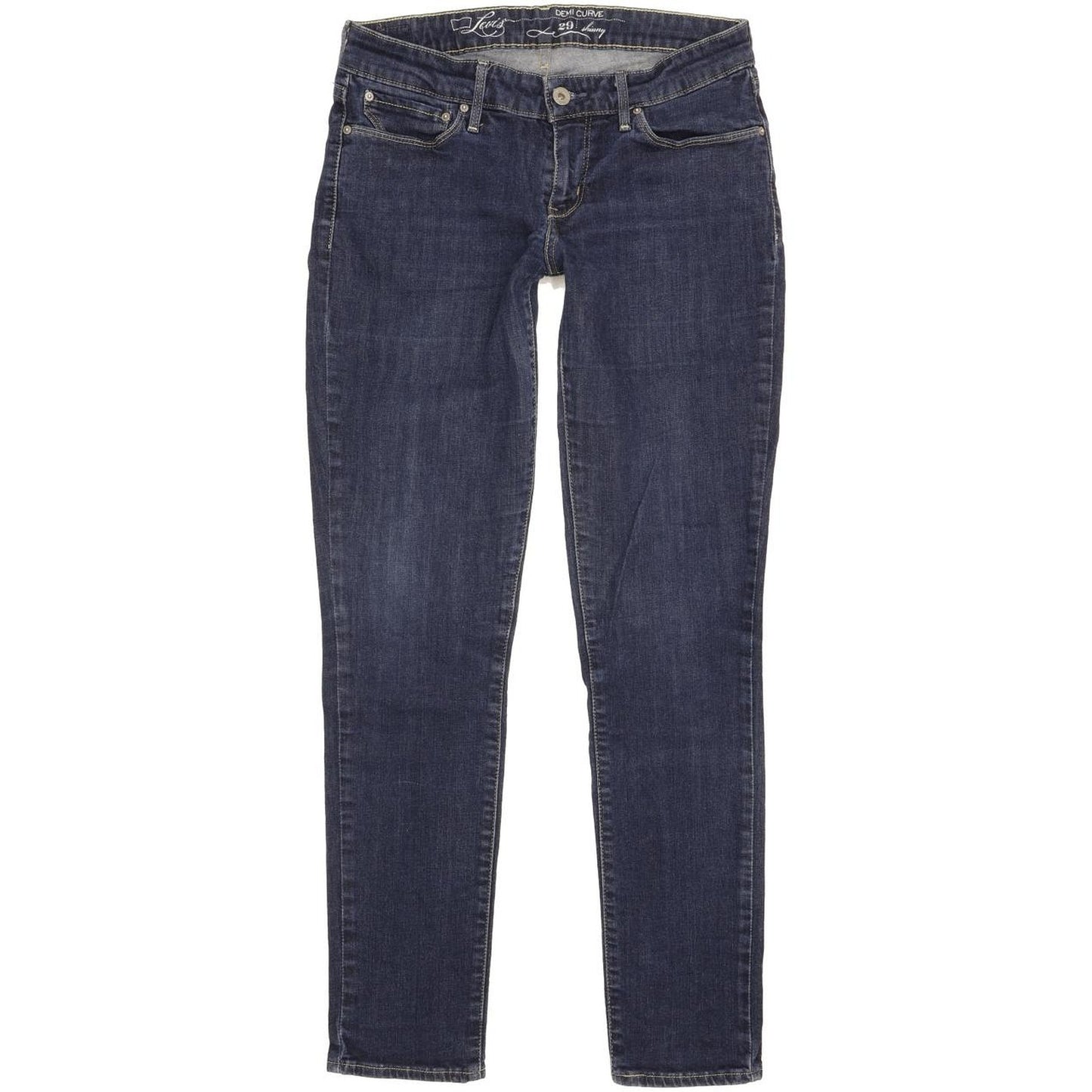 Levi's Demi Curve Women Blue Skinny Slim Stretch Jeans W29 L30