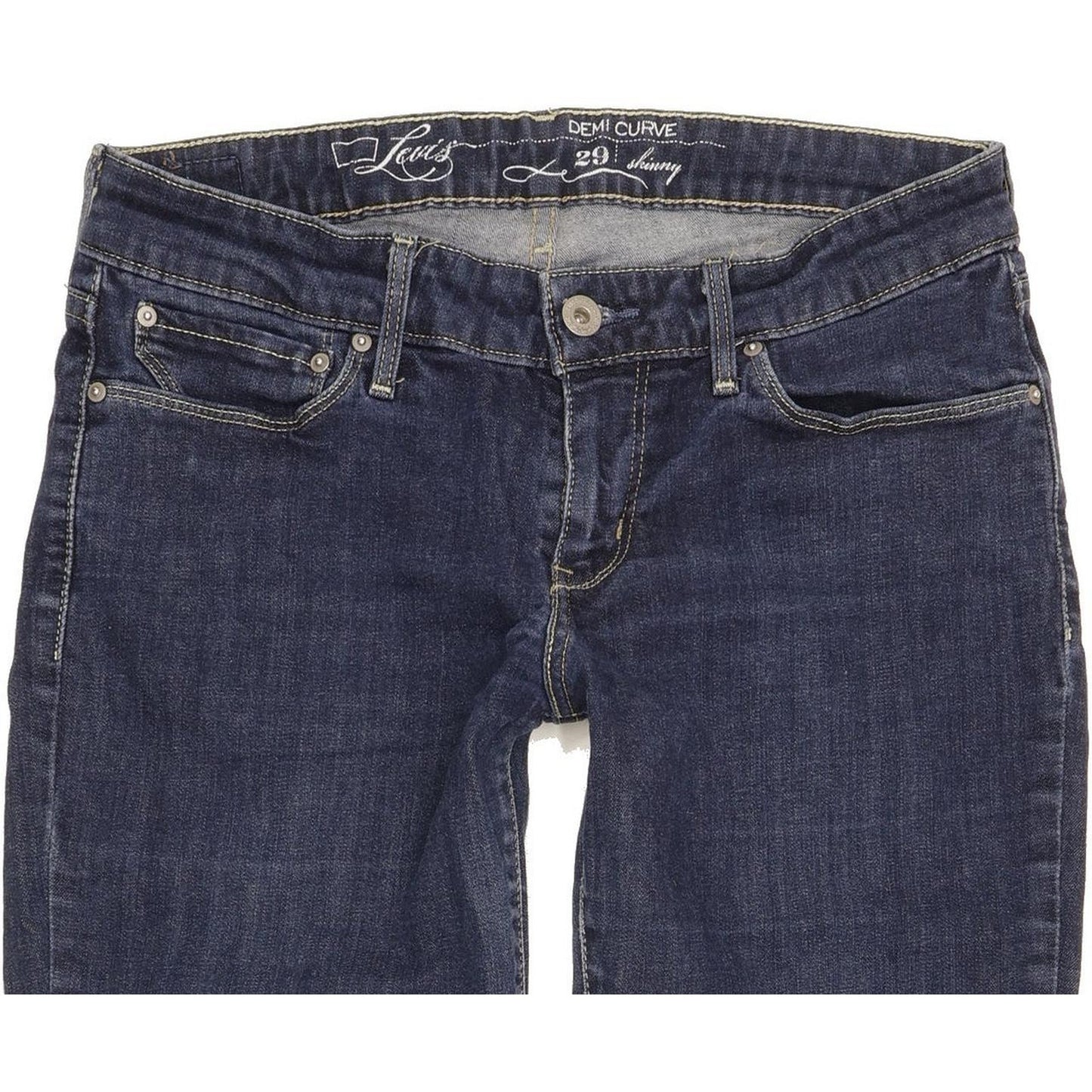Levi's Demi Curve Women Blue Skinny Slim Stretch Jeans W29 L30