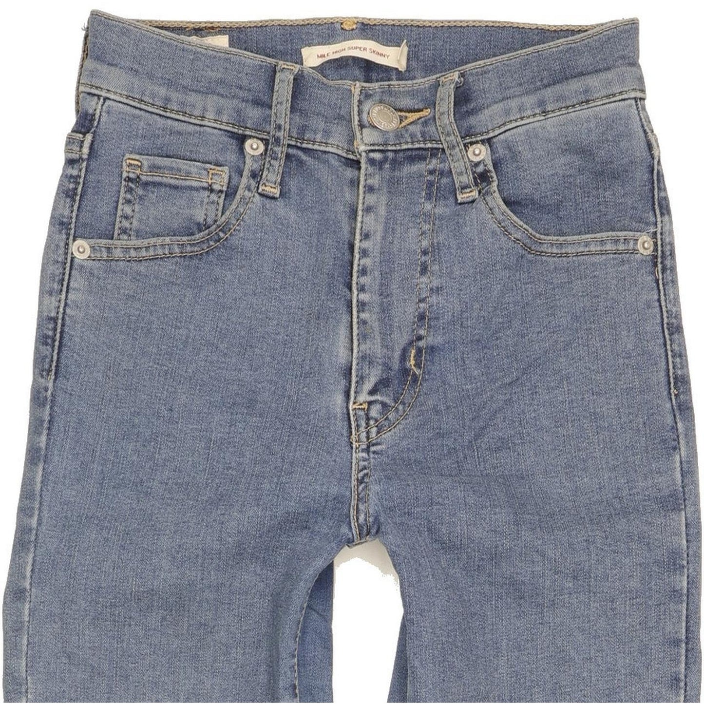 Levi's Mile Women Blue Skinny Slim Stretch Jeans W23 L28