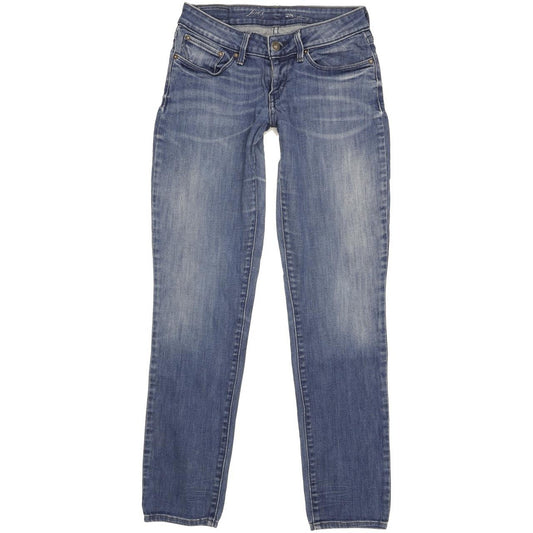 Levi's Bold Curve Women Blue Skinny Slim Stretch Jeans W28 L30