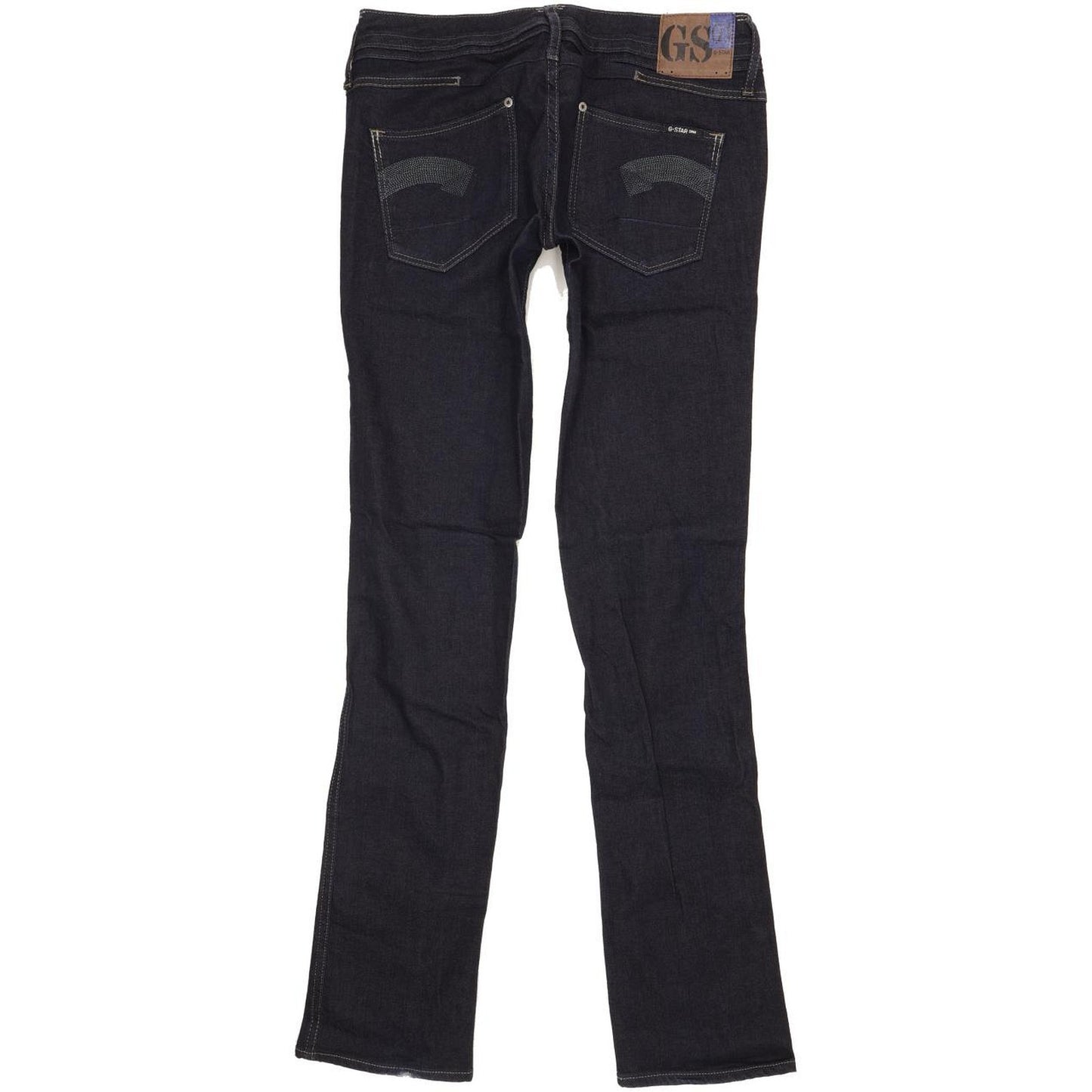 Levi's Heller Women Navy Straight Slim Stretch Jeans W30 L34