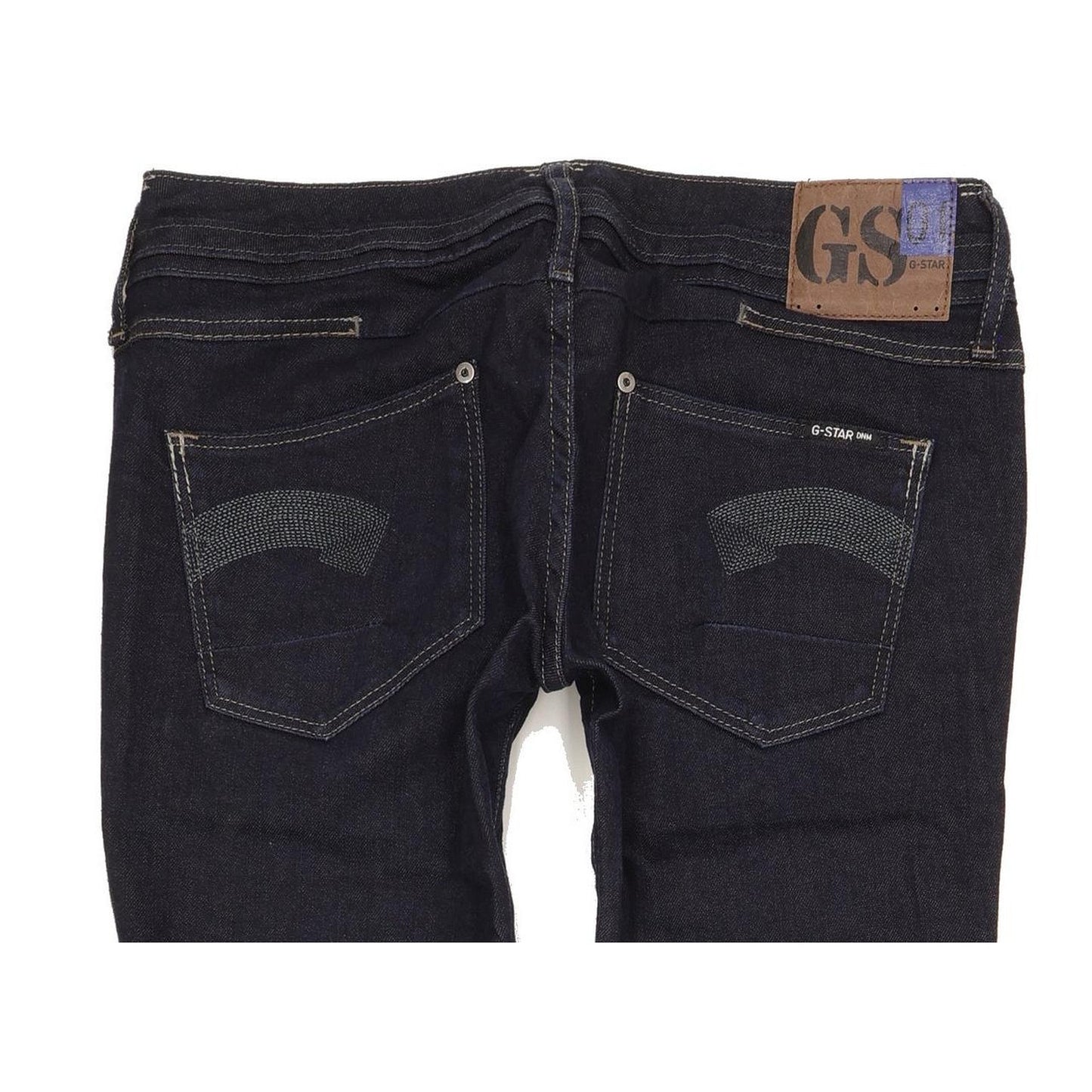 Levi's Heller Women Navy Straight Slim Stretch Jeans W30 L34