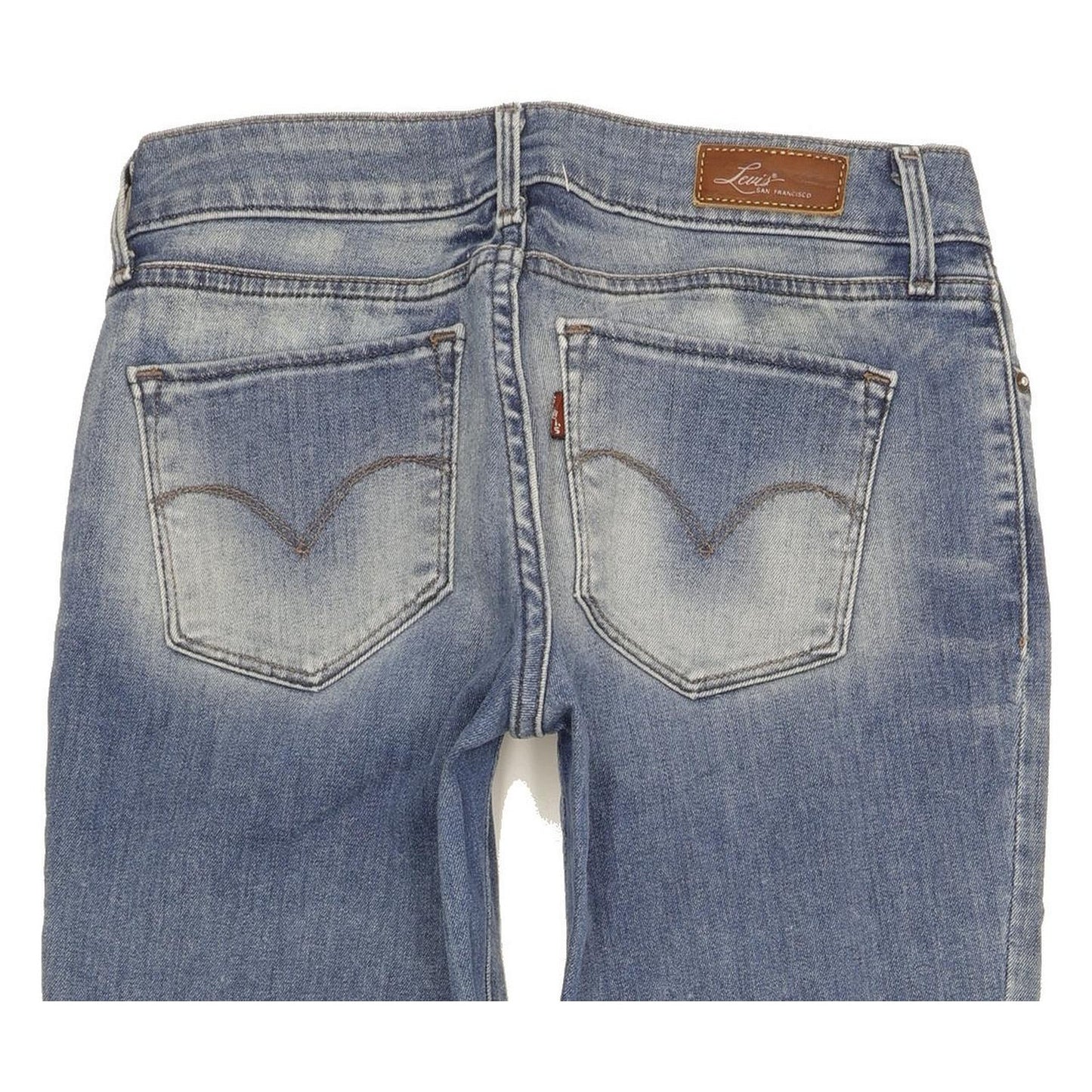 Levi's Bold Curve Women Blue Skinny Slim Stretch Jeans W27 L30