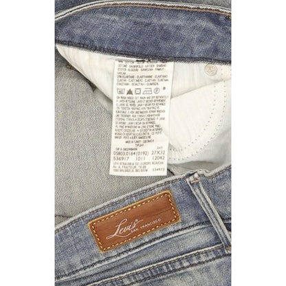 Levi's Bold Curve Women Blue Skinny Slim Stretch Jeans W27 L30