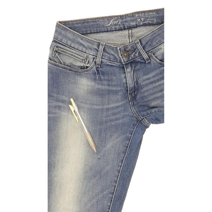 Levi's Bold Curve Women Blue Skinny Slim Stretch Jeans W27 L30
