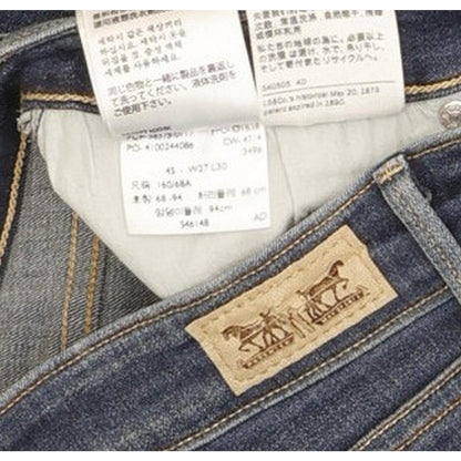 Levi's Women Blue Skinny Slim Jeans W27 L29