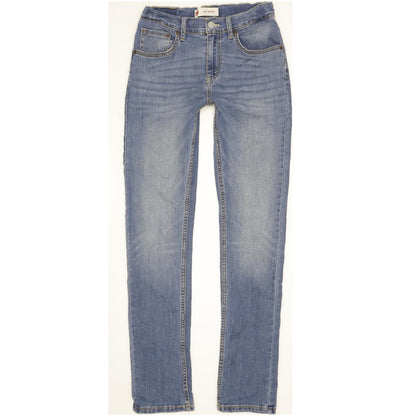 Levi's 510 Kids Blue Skinny Slim Stretch Jeans W26 L32