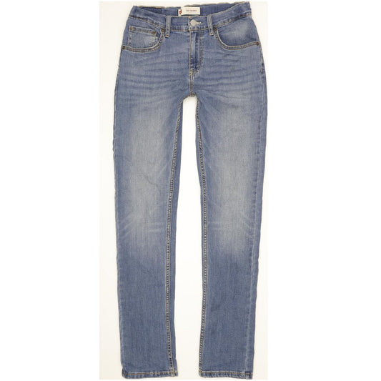Levi's 510 Kids Blue Skinny Slim Stretch Jeans W26 L32