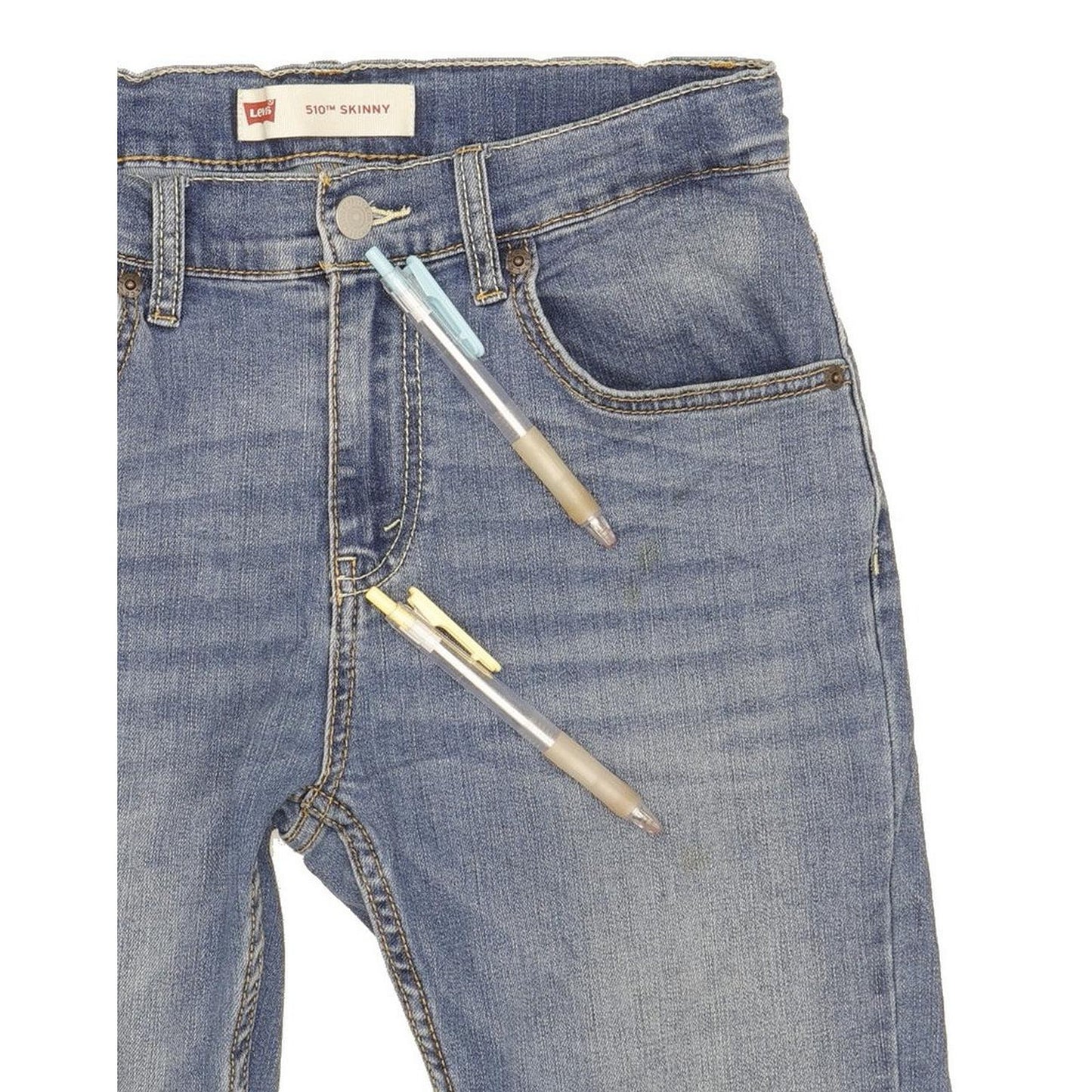 Levi's 510 Kids Blue Skinny Slim Stretch Jeans W26 L32