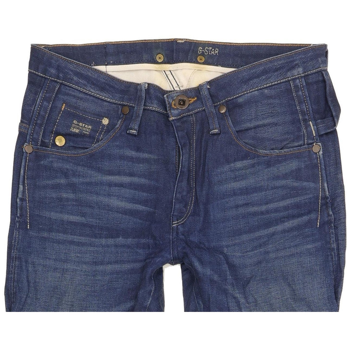 G-Star Arc Juke 3D Women Blue Tapered Loose Stretch Jeans W27 L32