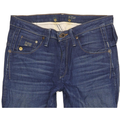 G-Star Arc Juke 3D Women Blue Tapered Loose Stretch Jeans W27 L32