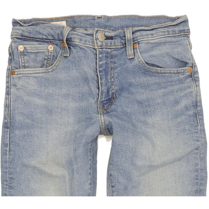 Levi's 512 Men Blue Tapered Slim Stretch Jeans W27 L28