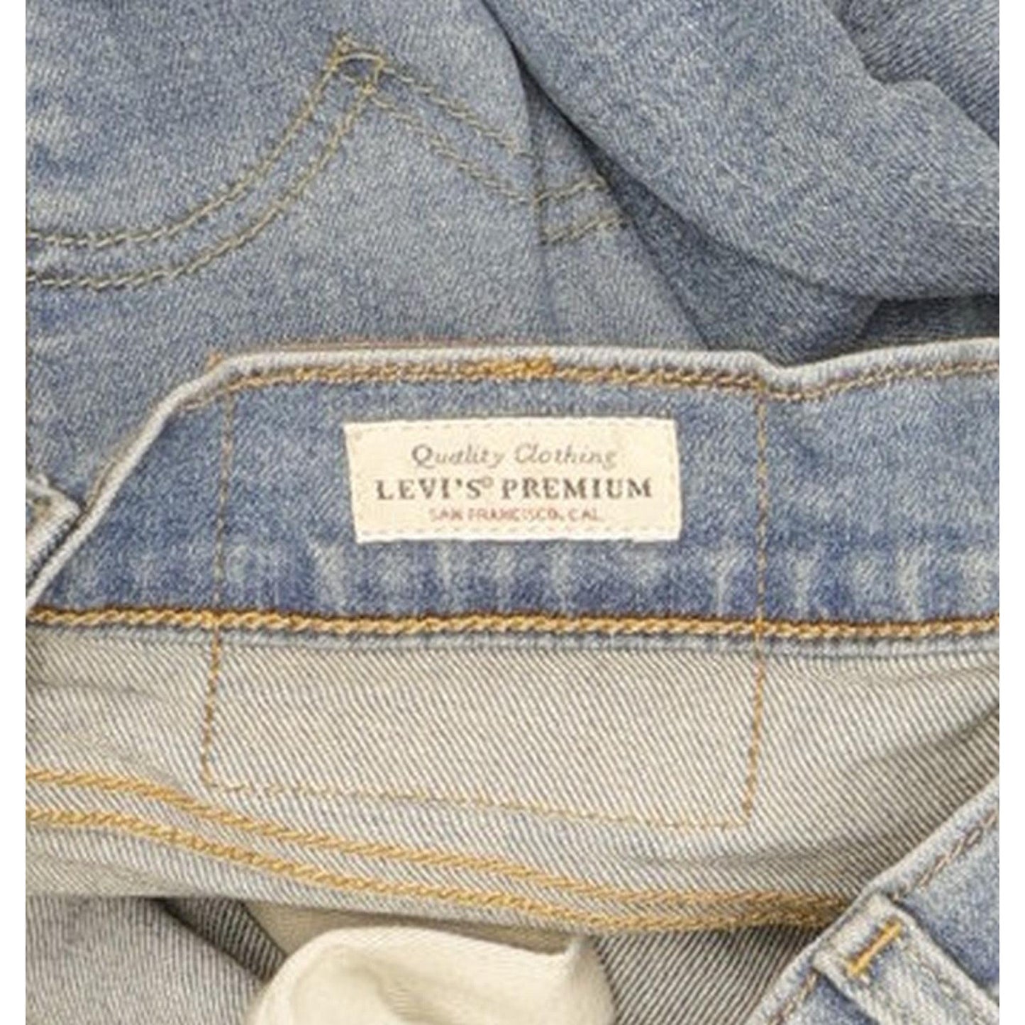 Levi's 512 Men Blue Tapered Slim Stretch Jeans W27 L28
