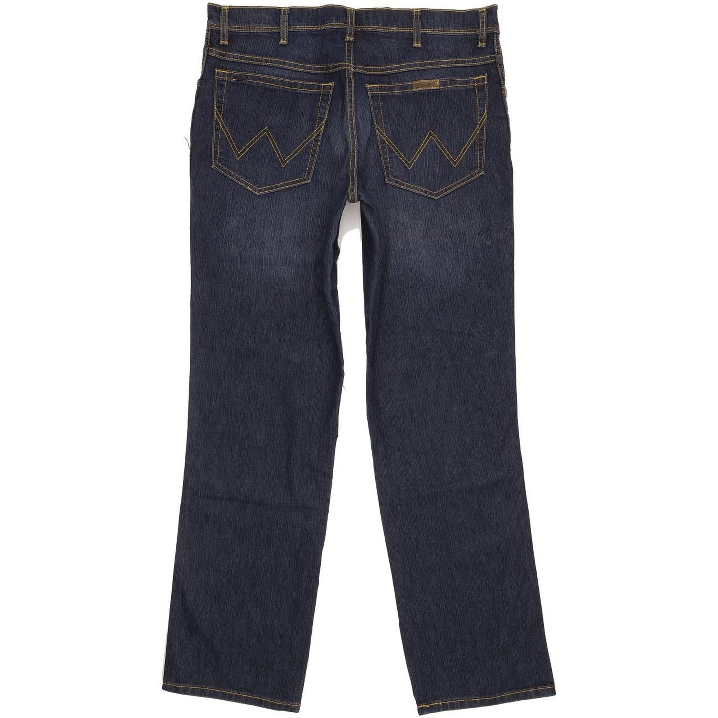Wrangler Men Blue Straight Regular Jeans W36 L32