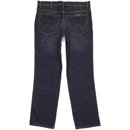 Wrangler Men Blue Straight Regular Jeans W36 L32