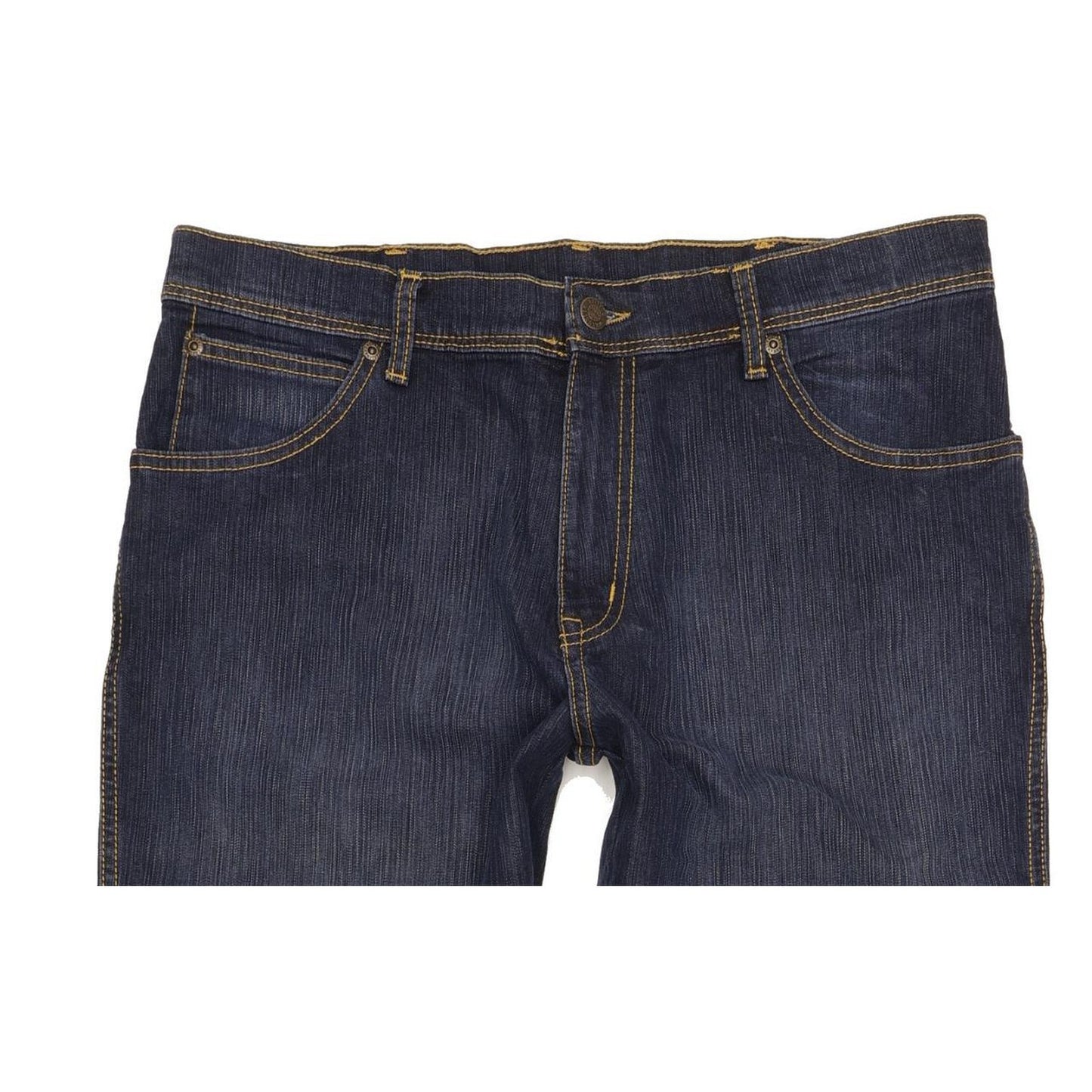 Wrangler Men Blue Straight Regular Jeans W36 L32