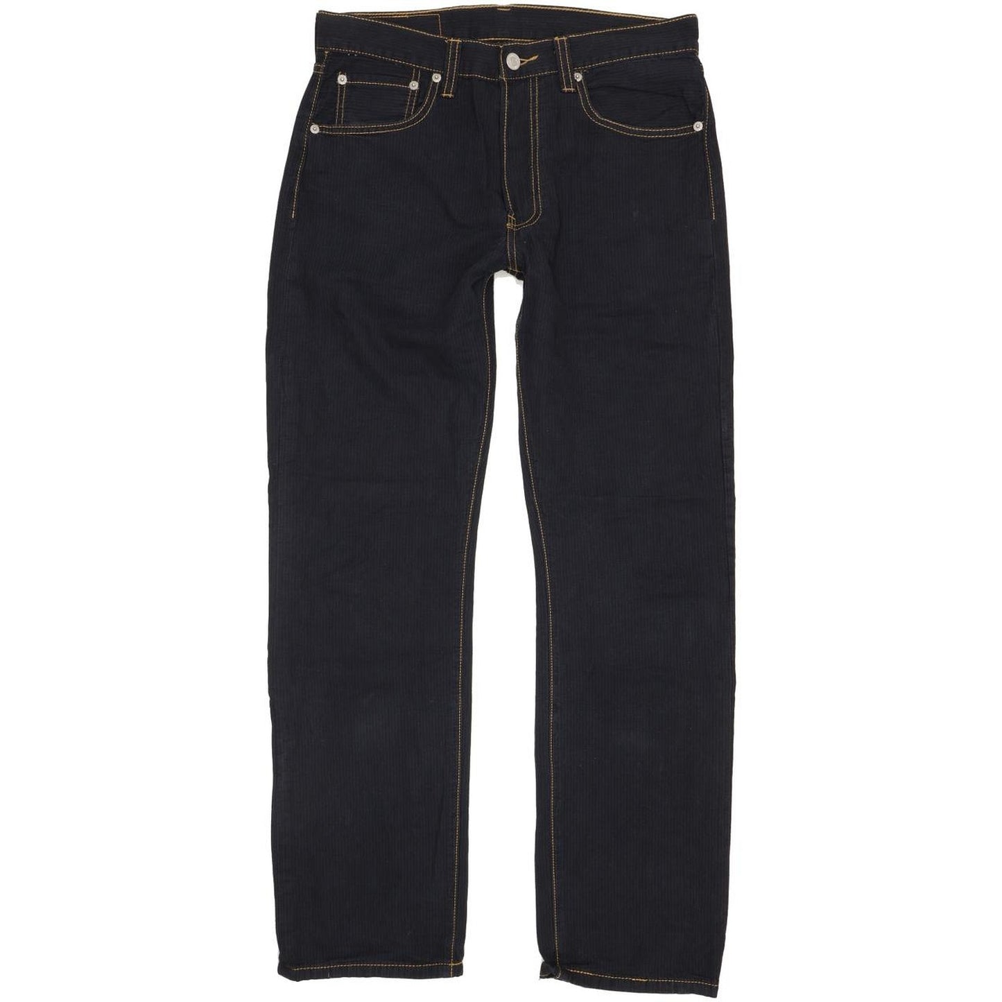 Levi's 501 Men Navy Straight Regular Trousers W32 L31