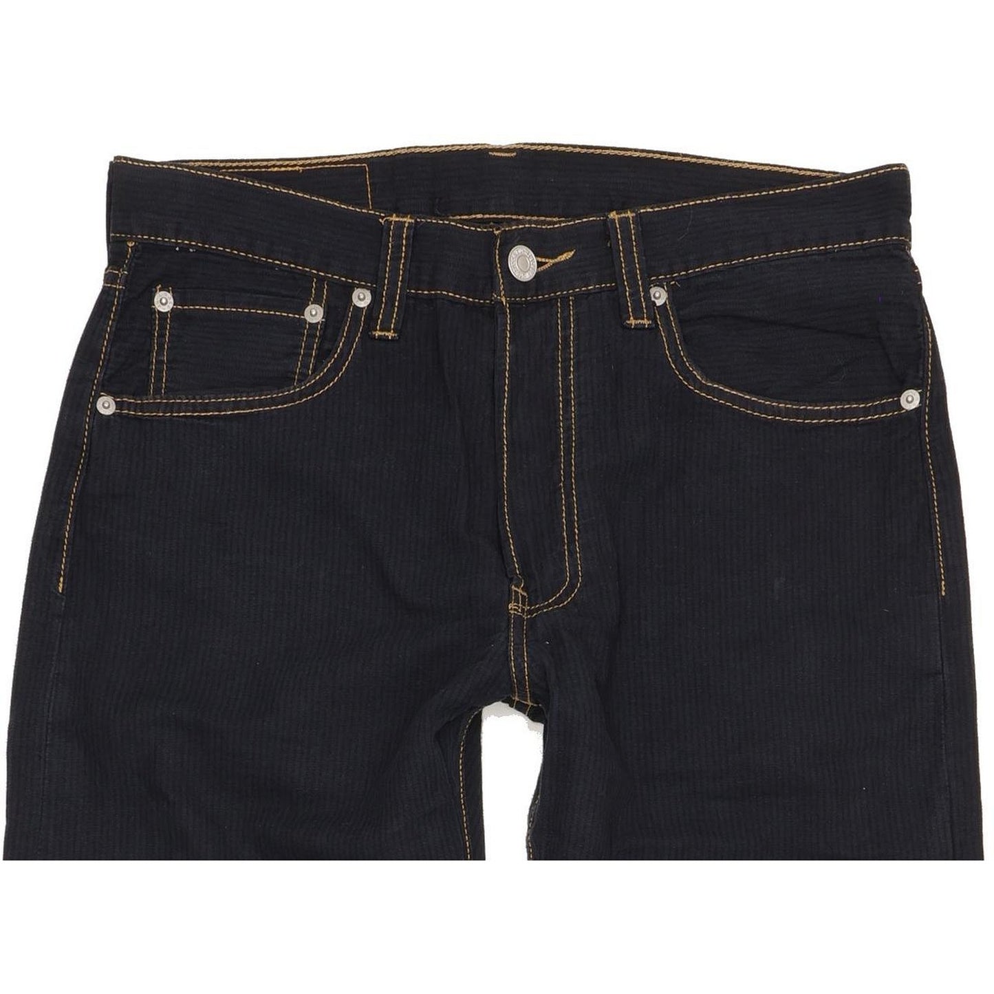 Levi's 501 Men Navy Straight Regular Trousers W32 L31