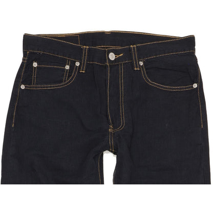Levi's 501 Men Navy Straight Regular Trousers W32 L31
