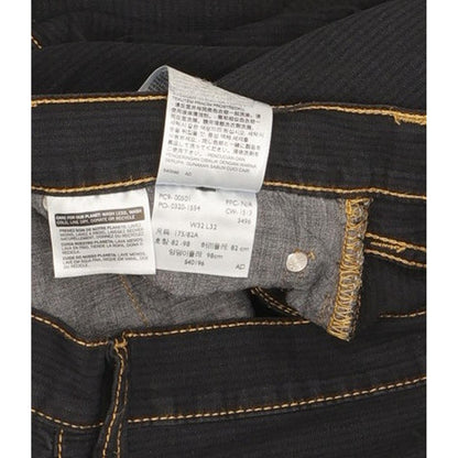 Levi's 501 Men Navy Straight Regular Trousers W32 L31