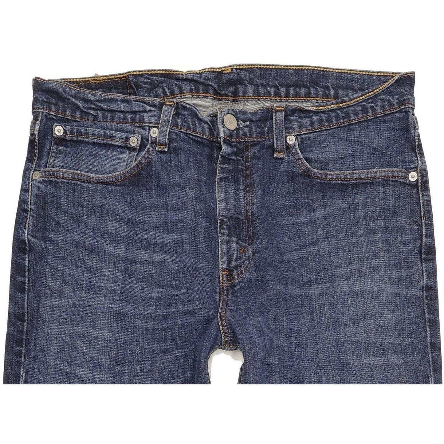 Levi's 751 Men Blue Straight Regular Stretch Jeans W34 L30