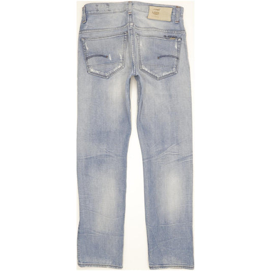 G-Star 3301 Men Blue Straight Regular Jeans W32 L31