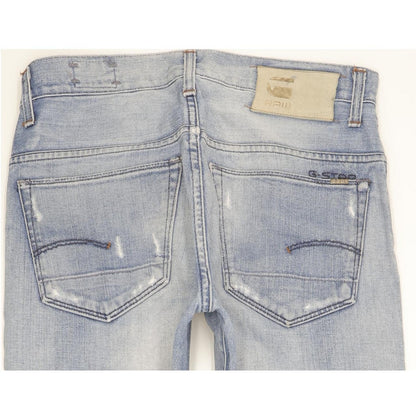 G-Star 3301 Men Blue Straight Regular Jeans W32 L31